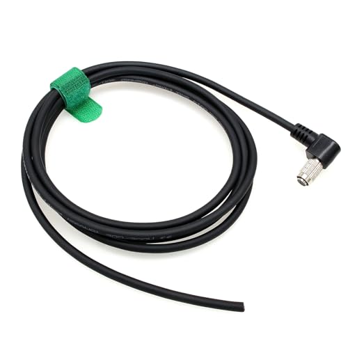 HangTon 90-Degree Hirose 8 Pin Female to Flying Leads Cable for Allied Vision Guppy and Mako, DAHENG Imaging CCD GIGE Industrial Camera 7m