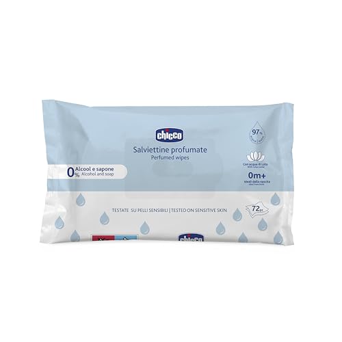 Set salviette detergenti Chicco 00012050100000 Acqua di loto no alcool