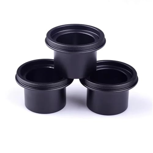Adaptador M42 para telescopio con manguito roscado para oculares de 1,25 pulgadas 3