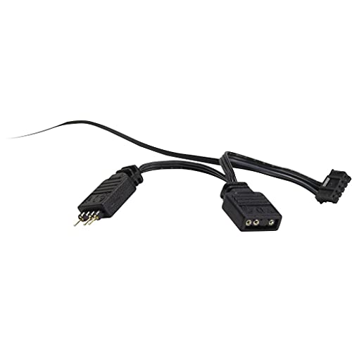 Intertech Fan Argus RS-041 LED RGB, Black - Image 2