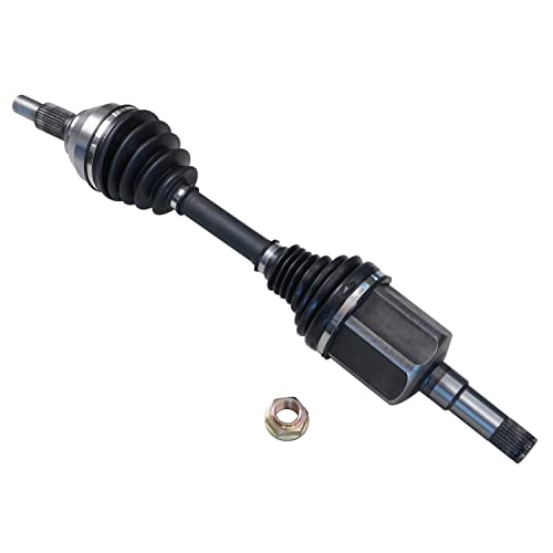 Image of Detroit Axle - Front 2pc CV Axles for Chevrolet Malibu Impala Buick LaCrosse Regal Allure Cadillac XTS, 2 CV Axle Shafts Assembly Replacement