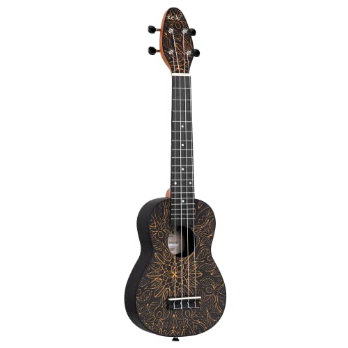 Ortega Guitars Ukulélé Soprano orange – Keiki K2 – Kit de démarrage incluant Accordeur, Courroie, 5 Médiators Medium et… - Les Beatles, Paul McCartney, John Lennon, RIngo Starr, George Harrison Ortega Guitars Ukulélé Soprano orange - Keiki K2 - Kit de démarrage incluant Accordeur, Courroie, 5 Médiators Medium et… – Image 3