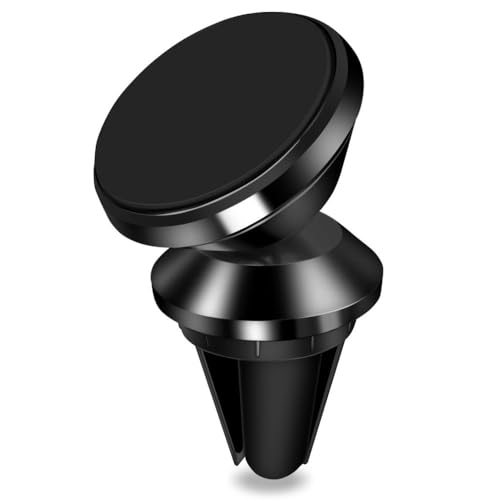 Max Power Digital Soporte de Móvil Coche Magnético Agarre Fuerte Sujección Teléfono Clip de Montaje en Rejilla de Aire Soporte Imán (Negro)