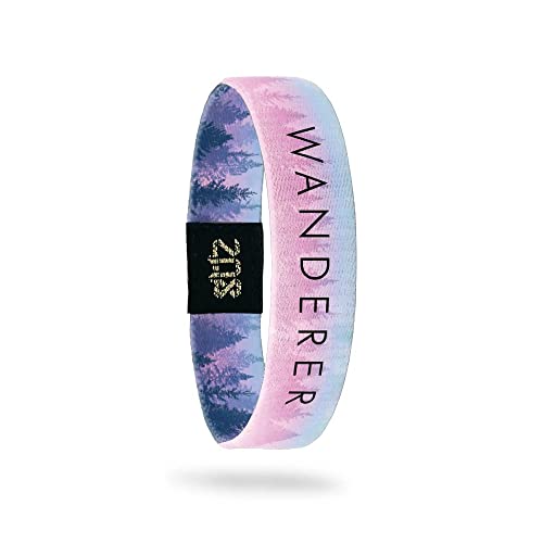 Zox Inspirational & Motivational Bracelet – Wanderer – Uplifting Reversible Stretch Wristband With Positive Affirmations Made From Recycled Plastic – Encouragement Gifts For Men, Women & Kids - Small #TOP1