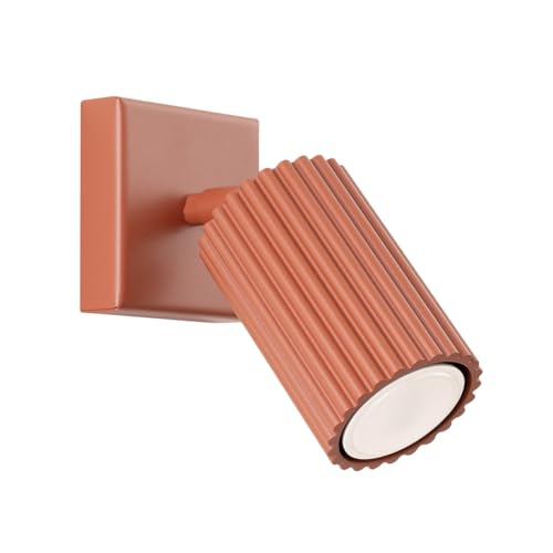 Compatibile con lampadine GU10 fino a 10W, questa lampada da parete offre un'illuminazione efficiente e a basso consumo energetico.
