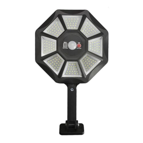 YCHUCH Sensores de movimiento, luces solares para vallas, patio, impermeable, LED, para porche, adecuado para espacios al aire libre, luz solar al aire libre