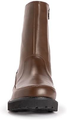 MUK LUKS Women's Slope Aspen Boots, Dark Brown, 10 | Image 1