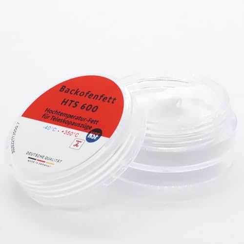 Backofenfett HTS 600 Schmierfett für Backauszug Teleskopschienen 25 Gramm 6109450 Temperaturbeständig bis 350°C