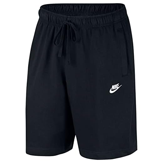 Nike Herren M NSW CLUB SHORT JSY Sport Shorts, black/(white), L