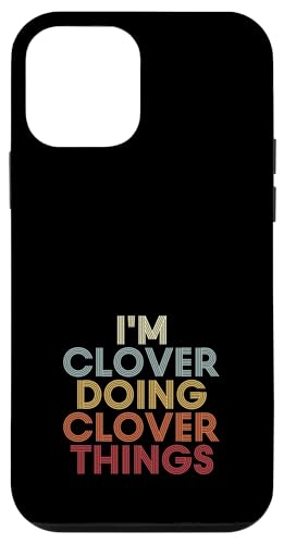 Clover Name Clover Personalized Name First Given �X�}�z�P�[�X iPhone 12 mini �p