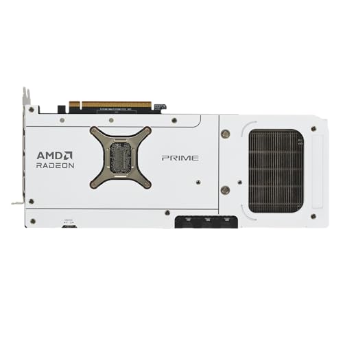 Scheda grafica Prime Radeon RX 9070 XT White OC Edition (PCIe 5.0, HDMI/DP 2.1, design a 2,5 slot, ventole assiali tech, cuscinetti a doppia sfera per ventole, Dual BIOS, GPU Guard) - Scheda video - Immagine 11