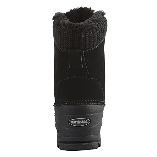 Northside Women's Ferndale Snow Boot, Black/Charcoal, 6 #TOP2