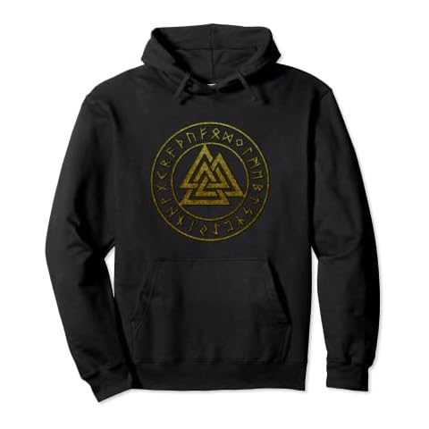 Sudadera con Capucha Valknut, Odin, Nudo Celta Cover