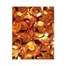 5mm CUP Sequins Orange Loose Sequins for Embroidery, Applique, Arts, Crafts and Embellishment. 800 Loose Sequins