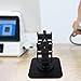BaotyJie Credit Card Terminal Stand Credit Card Machine Stand, Swivel Tilt POS Machine Payment Terminal Stand Fully Wrap Metal Frame, Square Base