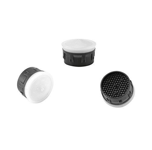 Kelica Faucet Replacement Part Faucet Aerator Insert Tap Flow Restrictor For Bathroom Lavatory or Kithen Sink Faucet, 3 PCS/Pack