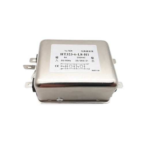 DVNXDPXJ Power filter HT323-6-L8-H1 220V 6A amplifier filter