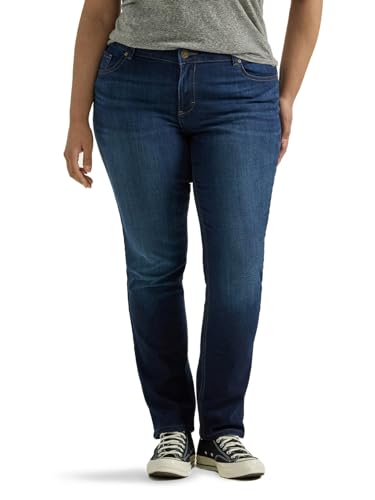Timeless Straight Leg Jeans for Curvy Figures