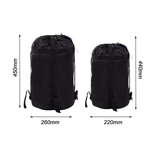 Bolsa de compressão portátil para dormir, 2 peças da BESPORTBLE, bolsa de armazenamento, bolsa de ed