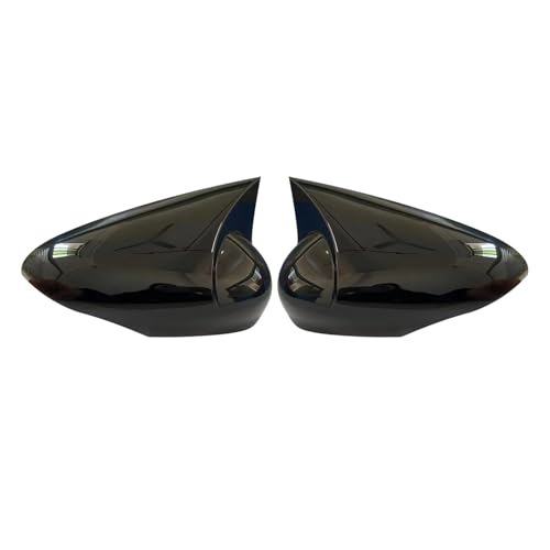 Coque de rétroviseur Ford Fiesta MK7 noir brillant pour modèles 2009 à 2018