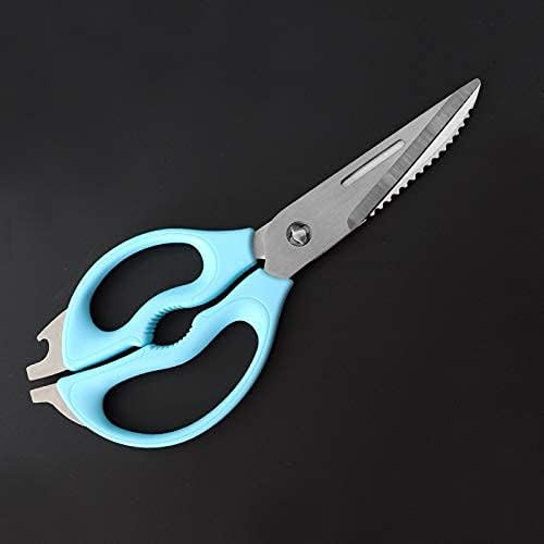 Kitchen Scissors Kitchen Shears Household Stainless Steel Power Multi Functional Barbecue and Killing Fish Food Poultry Shears