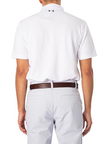 Image of Under Armour Men's Polyester Solid Tech Polo | T-Shirt | 1290140-001