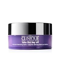 Clinique Take The Day Off Charcoal Cleansing Balm Makeup Remover | Dissolves Makeup and Sunscreen, 125 ml.