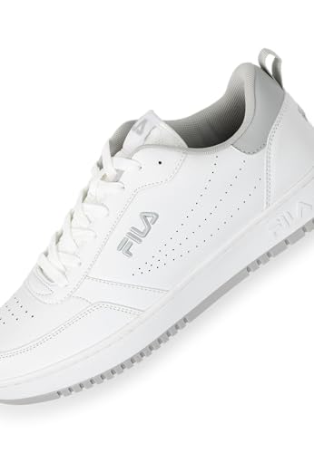 FILA Rega, Scarpe da Ginnastica Uomo, Bianco Grigio e Viola, 40 EU - Immagine 4