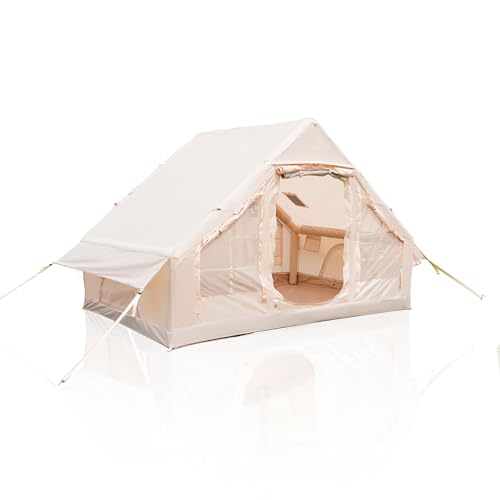Carpa inflable para camping GOWE con bomba manual miniatura 6
