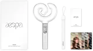 【即発送】[フォトカード付] aespa [ OFFICIAL FANLIGHT ver.2 ] SYNK : aeXIS LINE OFFICIAL ペンライト 公式グッズ k-pop エスパ [並行輸入品]