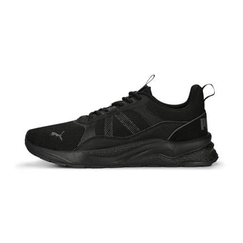 Image of Puma Unisex-Adult Anzarun 2.0 Sneaker, Black-Shadow Gray, 6 UK