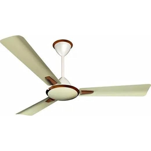 Ceiling fan Safety mesh guard covers rotating fan blades. Cord control hangs from bottom of unit. (Pack of 1)