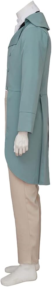 Fortunehouse Men's Victorian Fancy Outfit 18th Century Regency Tailcoat Vest Costume - Image 3