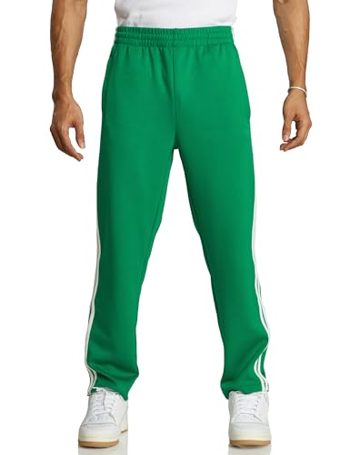 Ouber Men's Loose Fit Gym Workout Sweatpants Zip Track Pants