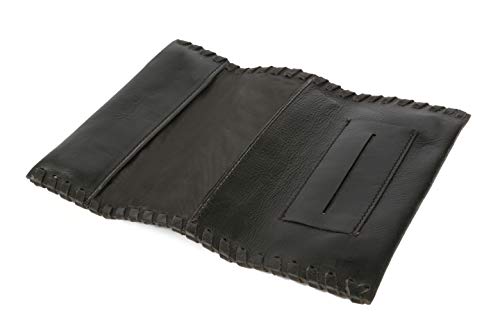 Pochette en cuir véritable Daniel Bacci sac à main de créateur minimaliste - 3