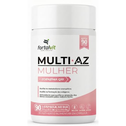 Multi AZ Mulher Com Coenzima Q10, Fortalvit