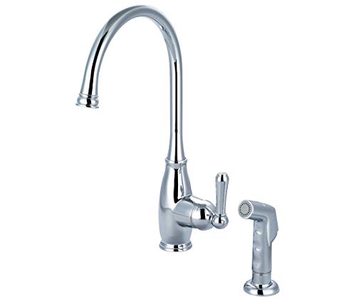 ACCENT COLLECTION - Single Handle Kitchen Faucet - Polished Chrome