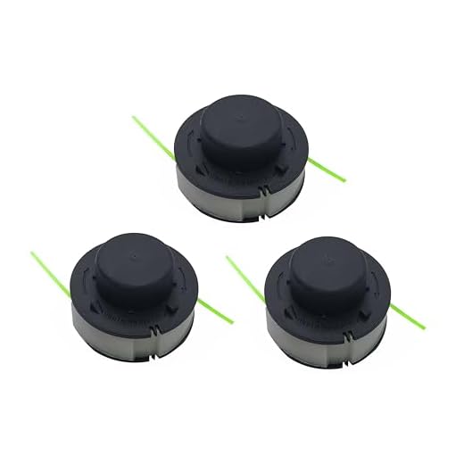 Ersatz-Trimmerkopf, 3er-Pack, Ersatzspule für Stihl Fsa 56, Ersatzsaitenköpfe für Stihl C2-2, Weed Eater String für Stihl Autocut 2-2 Fsa 56 4008 710 4302