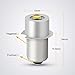 Bombilla Linterna LED 5W, 2pcs Bombilla de Actualización LED de Alta Potencia...