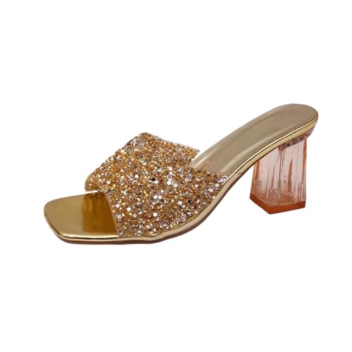 Sandales à talons hauts confortables à bout ouvert pour marcher avec assurance et style