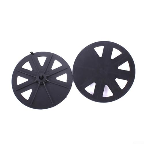 Lightweight Wheel Hub Protector Set - 133mm Plastic Mountain for Bike Hub Cover & Cap, Black Wheel Protection for Bike Accessories (10-Pack)