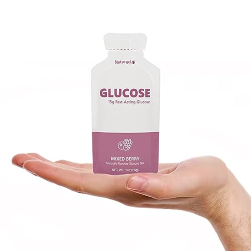 Image of Glucose Liquid Gel, Pack of 50, Berry - 15g Fast-Acting Liquid Glucose
