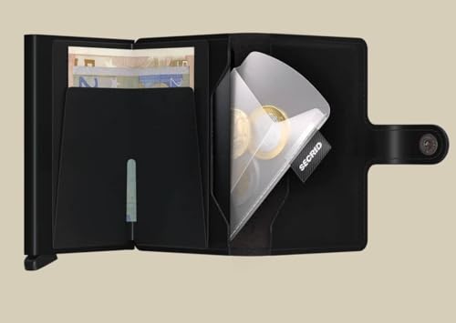 Image of Secrid Slim Wallet Original Leather With Rfid Safe Card Case