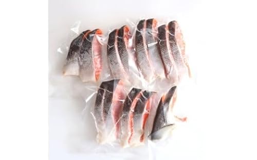 [天然塩 紅鮭切身]1尾分 (1900gから2000g) 昔ながらのシンプル製法/塩だけで製造 [1144]