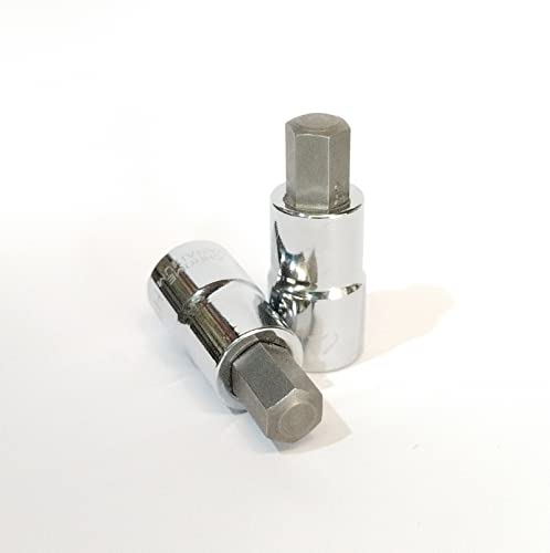 Image of CRV 1 /2 inch Drive Allen Hex Bit Socket 12 MM, Heavy Duty use, Workshop, Garages, Chrome Vanadium Steel, Rust Free Hardened and Tempered, Anti-Slip & Anti-Corrosion properties, 12mm