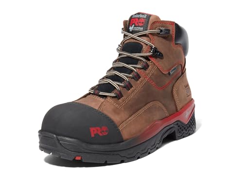 Image of Timberland PRO mens Bosshog 6 inch Composite Safety Toe Puncture Resistant Waterproof Industrial Work Boot