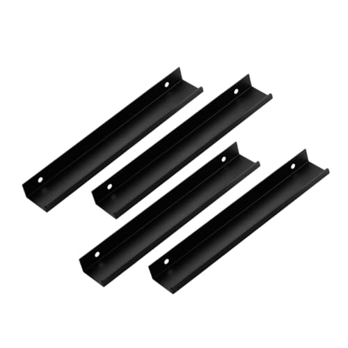 Tiroir tire-doigts pour armoires Mipcase noir et or mat