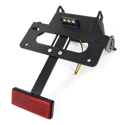 Support plaque immatriculation FZ6 pour moto Yamaha 2004-2009