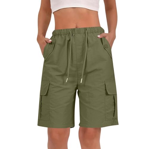 Short cargo femme d'été avec poches pour un style libre et tendance