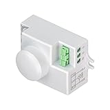 El tiempo de retardo es ajustable y puede ser configurado según las preferencias del consumidor. El tiempo mínimo es de 10 segundos ± 3 segundos y el máximo es 12min ± 1min. Cada vez que el sensor detecta movimiento el contador de tiempo de retardo se reinicia automáticamente